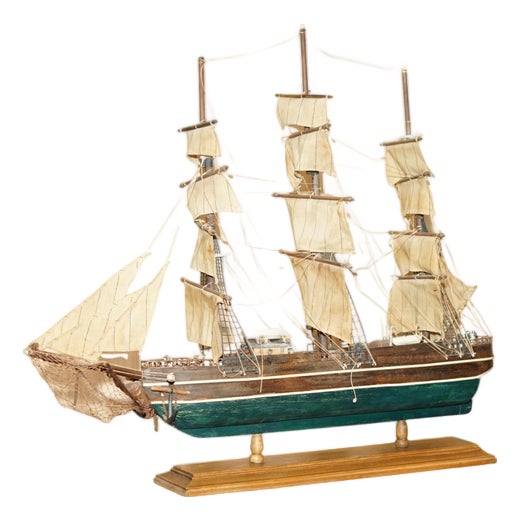 Large Model of Young America Clipper Ship 1853 For Sale