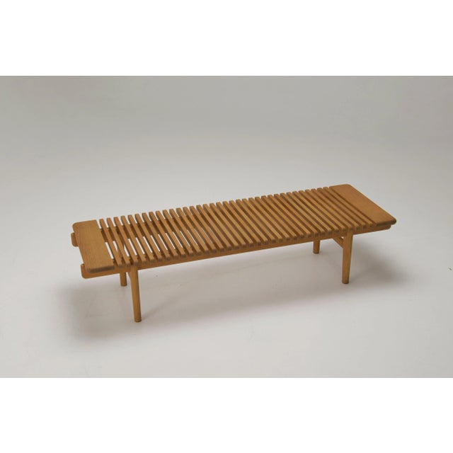1980s Vintage JH589 Bar Bench by Hans J. Wegner for Johannes Hansen, 1980s For Sale - Image 5 of 13