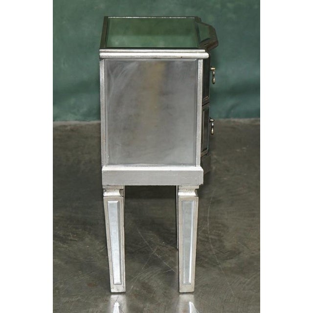 Venitian Bevelled Glass Nightstand with Drawers by Aeg, 2010, Set of 2 For Sale - Image 15 of 18