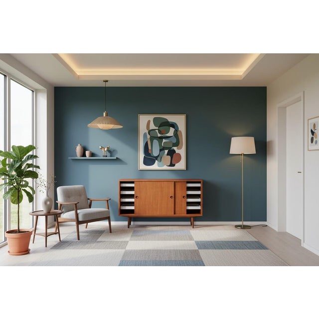 Øresund Sideboard in Teak by Børge Mogensen for Karl Andersson & Söner, 1960s For Sale - Image 17 of 18