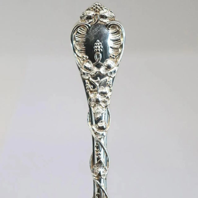 Early 21st Century Early 21st Century French Odiot Demidoff Sterling Silver Salad/Dessert Fork For Sale - Image 5 of 7