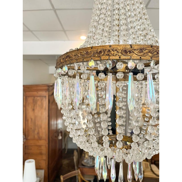 19th Century Sack Chandeliers - a Pair For Sale In New Orleans - Image 6 of 6