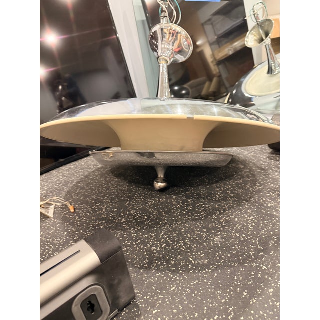 Silver Retro German Pendant Light From Florian Schulz For Sale - Image 8 of 13