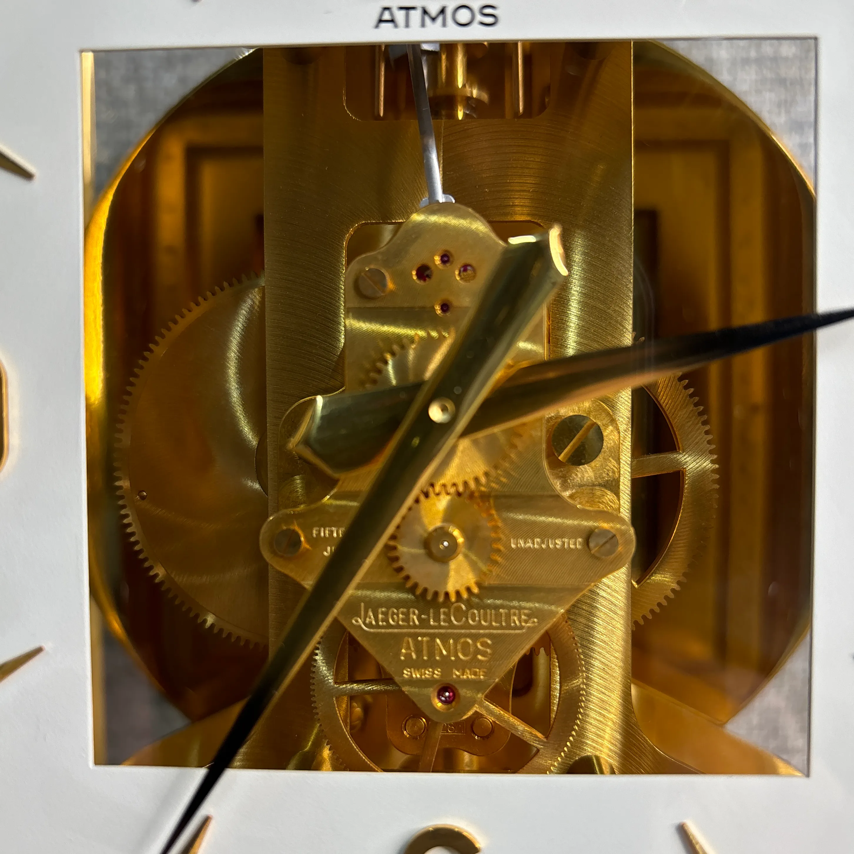 Late 20th Century Jaeger-Lecoultre Atmos Clock | Chairish
