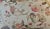 Large Bolster Pillow Decorated With a Delicate Water Color Look Floral Pattern of Soft Pinks, Greens & Oranges - Made in the U K For Sale - Image 4 of 12