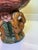 Vintage Grandmillenial Majolica Style Three Monkey Ceramic Basket Centerpiece For Sale In Miami - Image 6 of 10