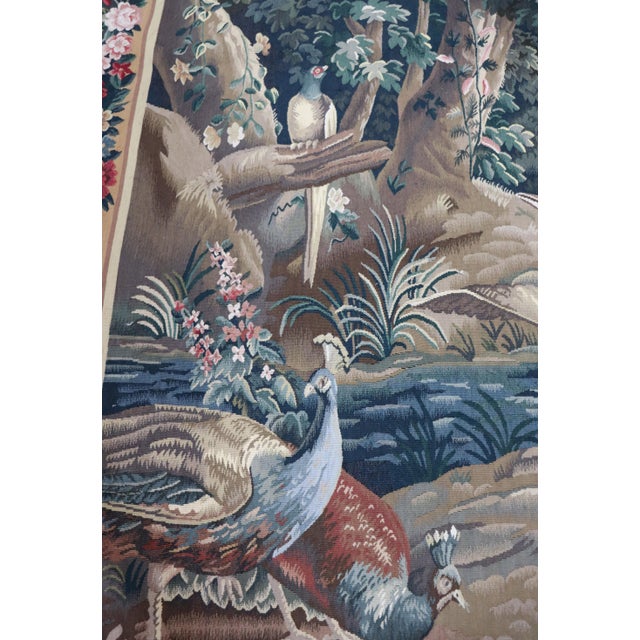 Textile Tapestry, French Design Very Fine For Sale - Image 7 of 13