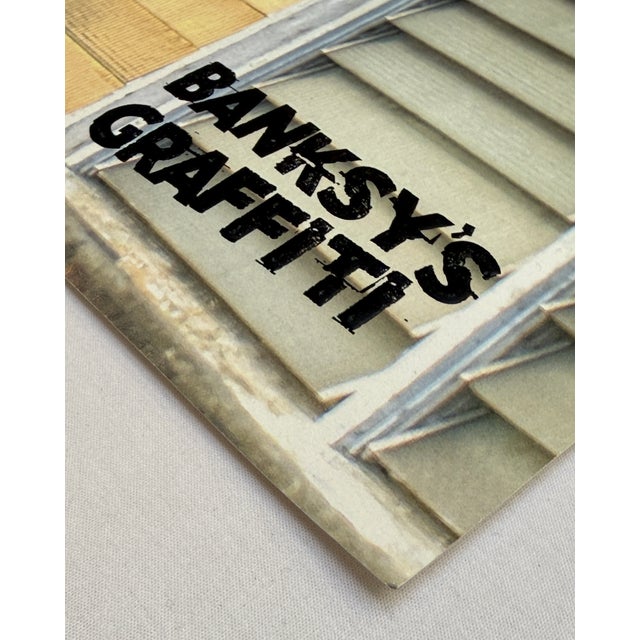 Banksy's Graffiti Art "The Highway Man' Limited Edition Lithographic Print For Sale - Image 4 of 12