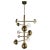 Ares Bronze Chandelier by Alabastro Italiano For Sale - Image 6 of 6