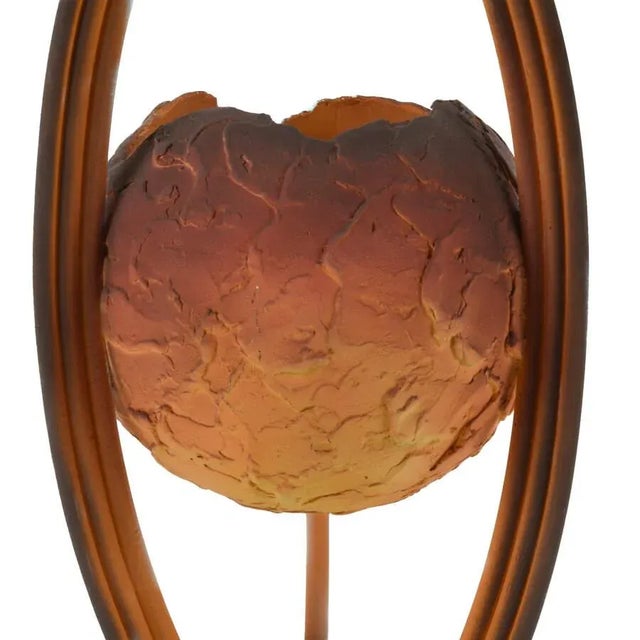 Late 20th Century Ron & Judi Lederer Mid-Century Modern Abstract Biomorphic Sculpture — Pottery Art Piece For Sale - Image 5 of 9