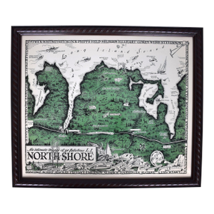 An Intimate Mappe of Ye Fabulous l.i. North Shore