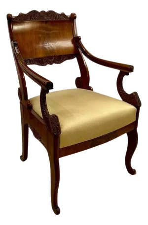 19th Century Single Neoclassical Armchair, Russia