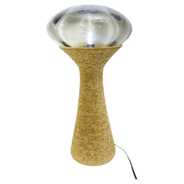 Mid-Century Modern Ceramic Table Lamp, 1970s For Sale