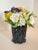 19th Century French Saint St. Louis Opaque Black Glass Crystal Vase For Sale - Image 11 of 13