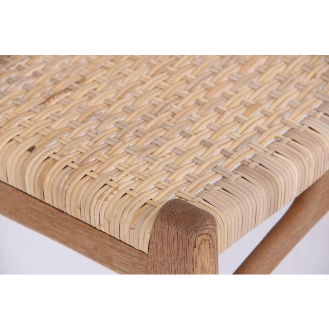 Carl Hansen & Søn Oak & Wicker Mesh Model Ch31 Dining Chairs by Hans J. Wegner for Carl Hansen & Søn, 1950s, Set of 4 For Sale - Image 4 of 18