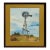 Mid Century Windmill Rural Landscape by H. Kendall For Sale