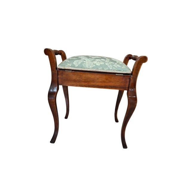 Vintage Bedroom Stool, 1980 For Sale - Image 9 of 12