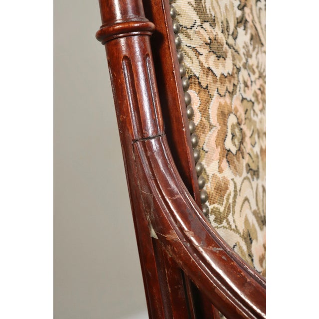 Circa 1910 French Louis XVI Style Armchairs - a Pair For Sale - Image 10 of 12