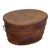 This antique, oval bentwood keepsake box features a beautifully weathered dark patina that highlights its rich, primitive...