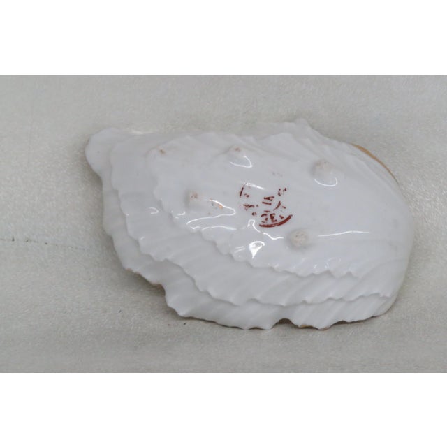 Ceramic Germany Porcelain Floral Small Trinket Vanity Dish For Sale - Image 7 of 11