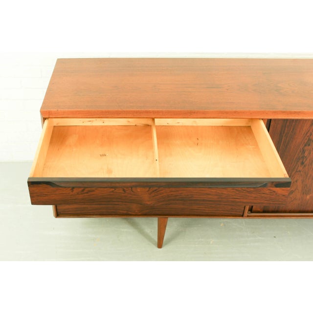 Danish Rosewood & Teak Sideboard by Ib Kofod Larsen for Fredericia Møbelfabrik, 1950s For Sale - Image 6 of 12