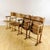 Wooden Four-Seat Cinema Bench, Italy, 1950s For Sale - Image 3 of 18