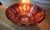 Abstract 1920s Bohemian Red Cut to Clear Crystal Decorative Bowl. For Sale - Image 3 of 6