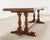 Country French Provincial Oak Double Trestle Dining Table 7 Ft For Sale - Image 16 of 18