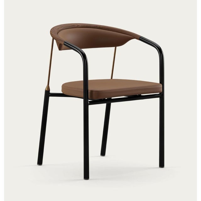 Chair in Walnut by Henrik Tengler For Sale - Image 3 of 15