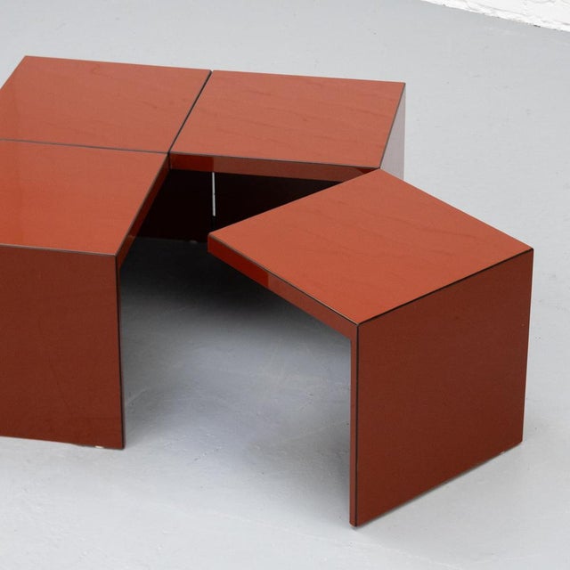 Domino Coffee Table by Alexander Blomberg for Rosenthal, 1980s For Sale - Image 3 of 18