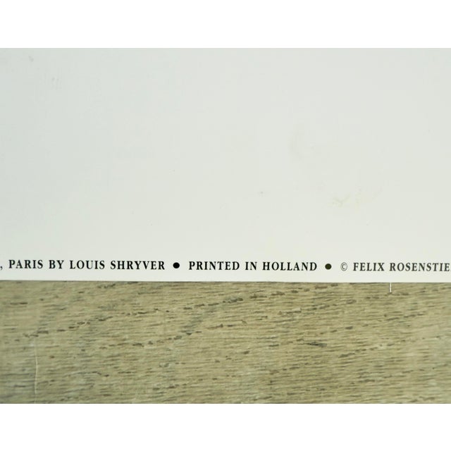 1990s 1990s “Rue Royale” Louis Marie De Schryver Fine Art Print Litho Rosenstiel’s Holland 48”x 34” For Sale - Image 5 of 10