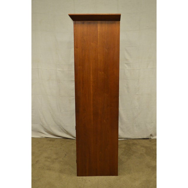 Ethan Allen American Impressions Solid Cherry TV Armoire Media