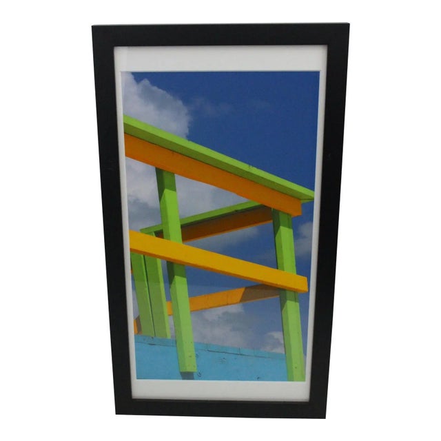"Lifeguard Stand at South Beach Miami" Print For Sale - Image 10 of 10