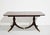 Mid Century Duncan Phyfe Style Dining Table With Extensions 87in For Sale - Image 4 of 10