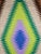 Vintage Navajo Rug, Eye Dazzler Pattern, Wool & Cotton, Native American Wall Art, 2x3 For Sale - Image 11 of 15