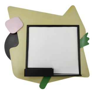 Italian Mirror in Lacquered Wood by Alessandro Mendini for Zabro, 1985 For Sale
