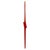 Gold Signes Red Vertical Wall Sculpture in Steel by Jean-Baptiste Van Den Heede For Sale - Image 8 of 8