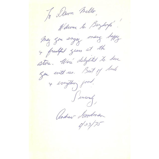 1950s Bergdorf's on the Plaza the Story of Bergdorf Goodman and a Half-Century of American Fashion For Sale - Image 4 of 14