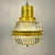 Metal Mid-Century Italian Yellow Pendant Lamp, 1960s For Sale - Image 7 of 17