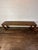 Tortoise Burled Laminate Parsons Console Table For Sale In New York - Image 6 of 9