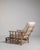 French Oak Reclining Armchair with Pull-Out Footrest, Antique, France, Circa 1940 For Sale - Image 11 of 18