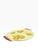 Wood Vintage MCM Georges Briard Large Fruit Curved Glass Tray W/ Wood Handles For Sale - Image 7 of 8