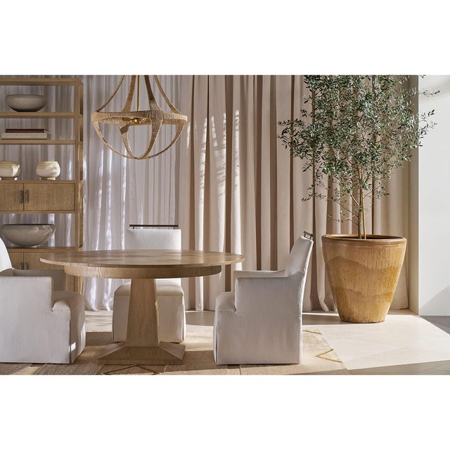 Modern Oak Dining Table For Sale In Greensboro - Image 6 of 8