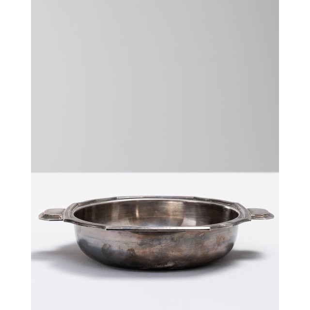Mid 20th Century France Silver Serving Bowl For Sale - Image 14 of 15