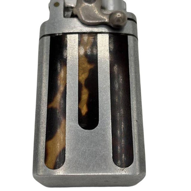 Metal 1940s Rare Wwii Vulcano "Démarreur" Kickstarter Machined Aluminum Lighter, Africa For Sale - Image 7 of 8