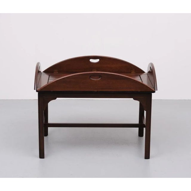 Mahogany Tray Table by Bevan Funnell, England, 1960s For Sale - Image 9 of 10