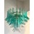 Early 21st Century Mid-Century Modern Style Green-Wather Sella Petali Chandelier in Mazzega Style by 101 Copenhagen For Sale - Image 5 of 9