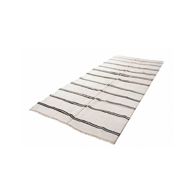 Handwoven vintage hemp kilim rug from Yozgat region of Turkey. Approximately 50-60 years old. In very good condition. Rare...