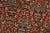Tabriz Rug 8’1” X 10’11” Red Wool Vintage Traditional Hand-Knotted Carpet For Sale - Image 4 of 13
