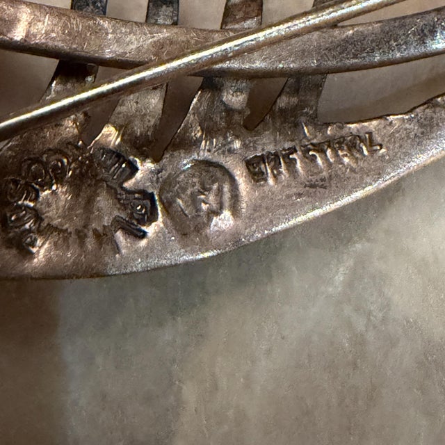 Taxco Sterling Silver Abstract Fish Pin Amethyst Stone Eye Sigi Pineda For Sale - Image 9 of 17